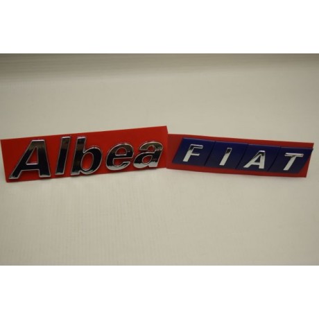 Bagaj Kapağı Albea ve Fiat Yazısı Takımı